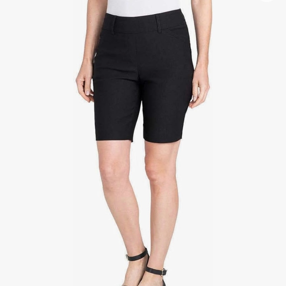 Hilary Radley Ladies Bermuda Pull-On Short, M